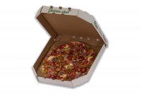 Krabice na pizzu, 320x320x40mm (s potiskem), 19784.04