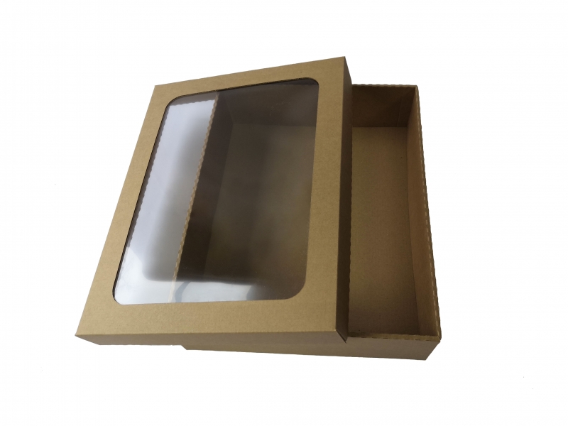 Krabice s průhlednou fólií, 334x262x80mm, 17655.00